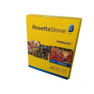 Rosetta Stone French Francais Level 1,2,3,4 Language Learning Software USA ver.4
